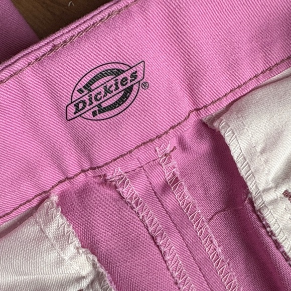 DICKIES Pink Wide-Leg Pants - Picture 3 of 5